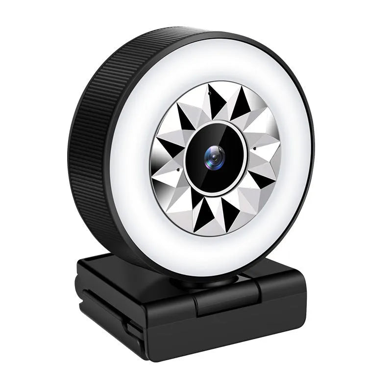 USB computer web camera 1080P with fill light and beauty mode for desktop