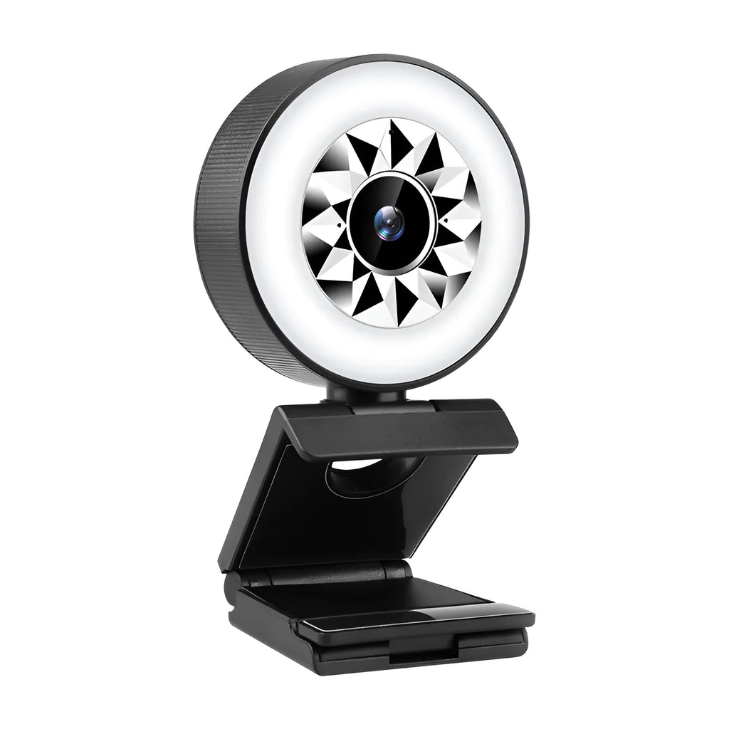USB computer web camera 1080P with fill light and beauty mode for desktop