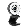 USB computer web camera 1080P with fill light and beauty mode for desktop
