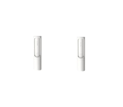 Rotating cylinder electrostatic hair remover brush in multiple colours