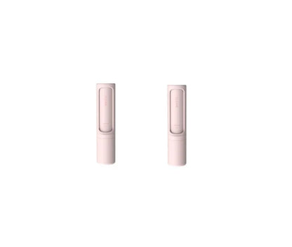 Rotating cylinder electrostatic hair remover brush in multiple colours