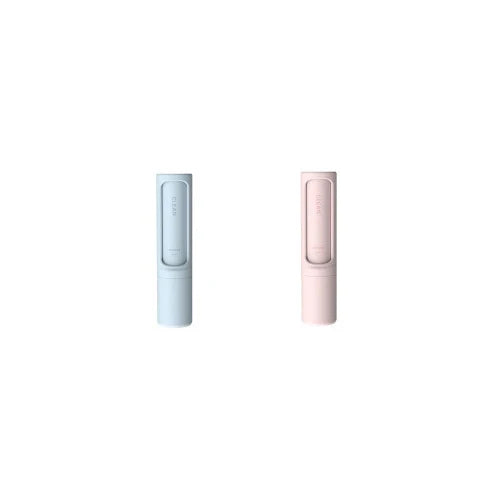 Rotating cylinder electrostatic hair remover brush in multiple colours