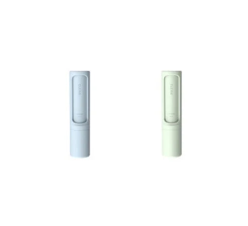 Rotating cylinder electrostatic hair remover brush in multiple colours