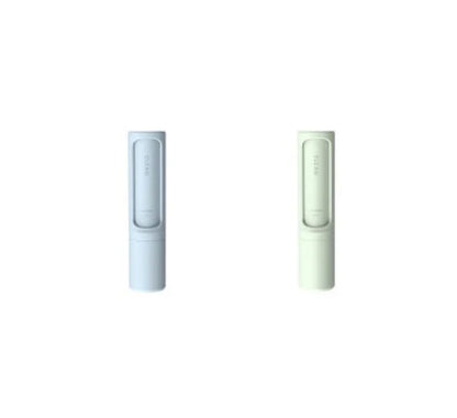 Rotating cylinder electrostatic hair remover brush in multiple colours