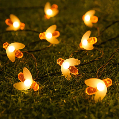 LED solar fairy lights for outdoor and indoor decoration, available in four lengths