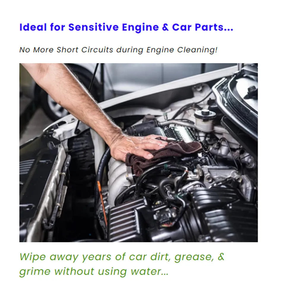 Car crystal-plated paint surface cleaner in 30ml and 50ml bottles with no-rinse hydrophobic coating