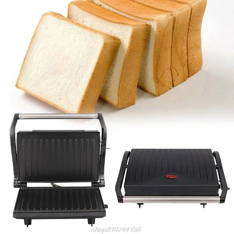 Nonstick electric steak maker grill for smokeless kitchen cooking