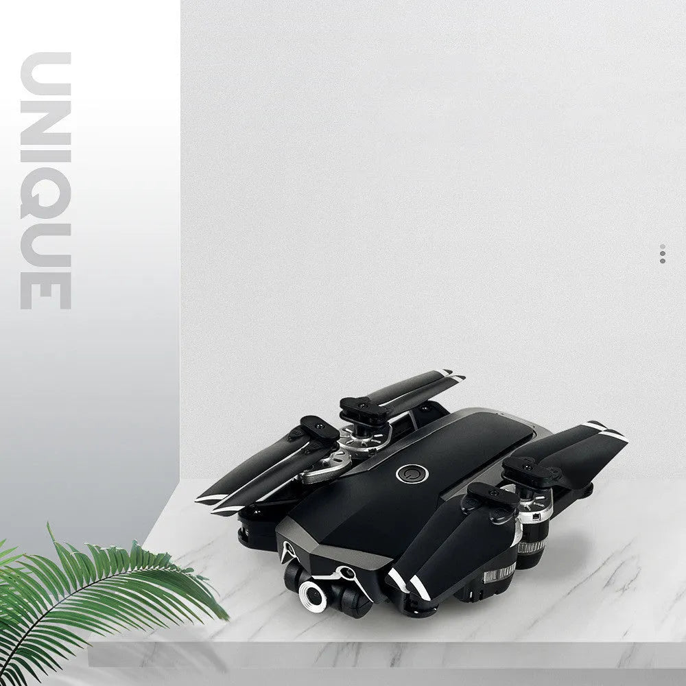 Plastic quadcopter drone with high-definition camera, handle remote control, under 250g take-off weight