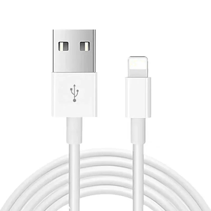 White 20W USB-C wall charger with cable for Apple iPhone and iPad fast charging