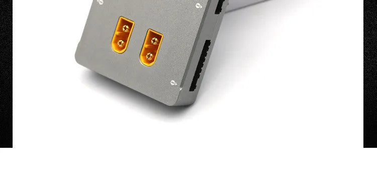 Grey parallel charging board accessory for Astor model aircraft batteries