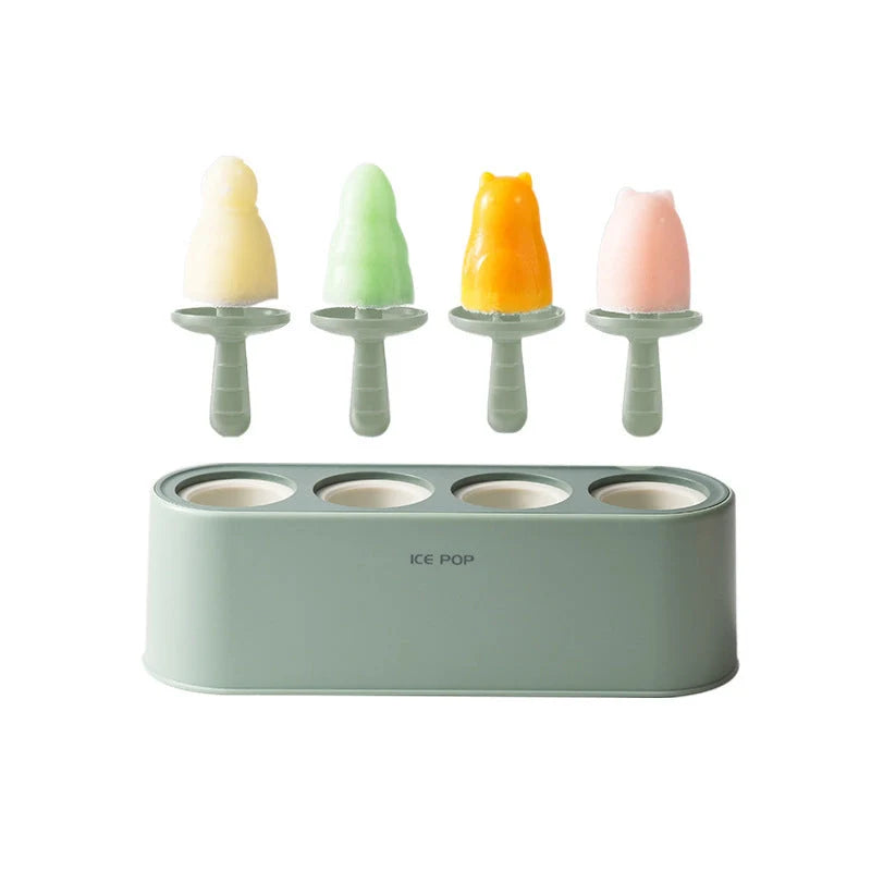 Household popsicle making box ice cream mould in various colours