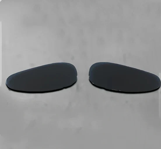 Black skull horror helmet mask 19x18cm with transparent PC goggles and adjustable bands for airsoft protection