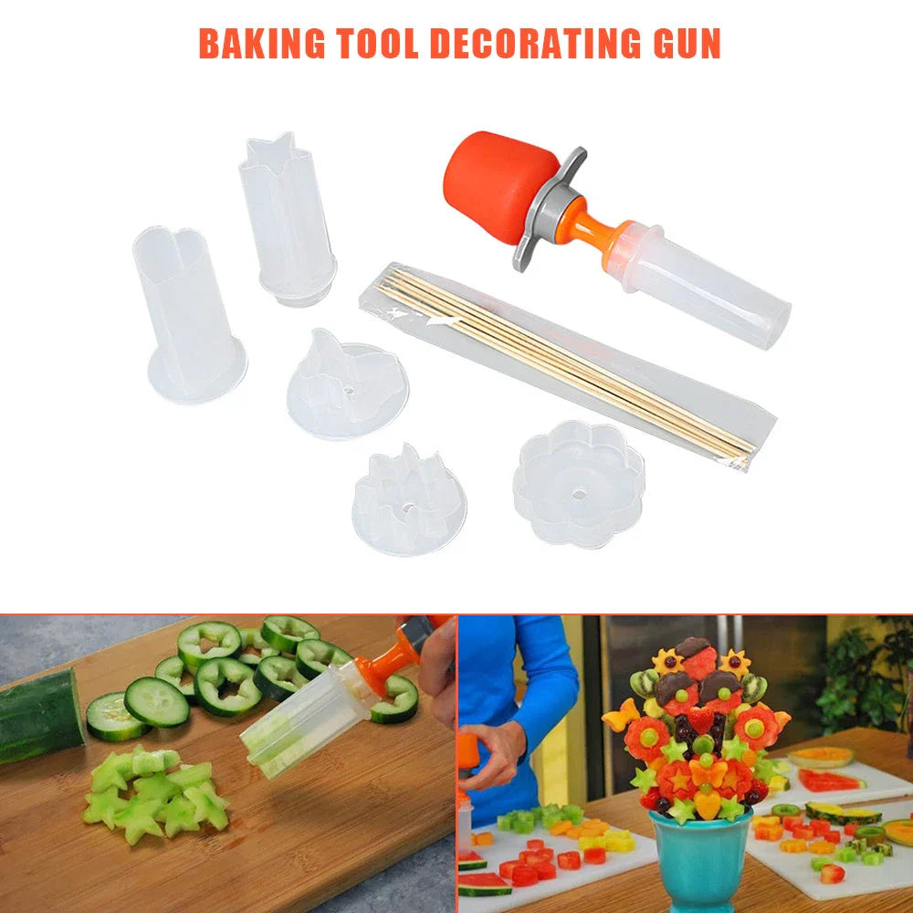 A versatile carving tool that allows you to create intricate designs and patterns on fruits and vegetables