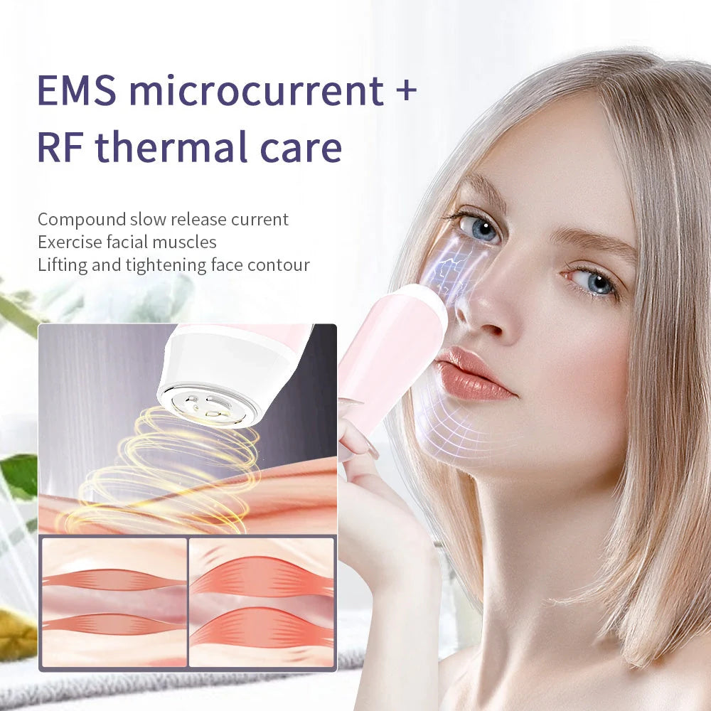 RF Lifting Facial Mesotherapy Instrument for skin tightening and rejuvenation