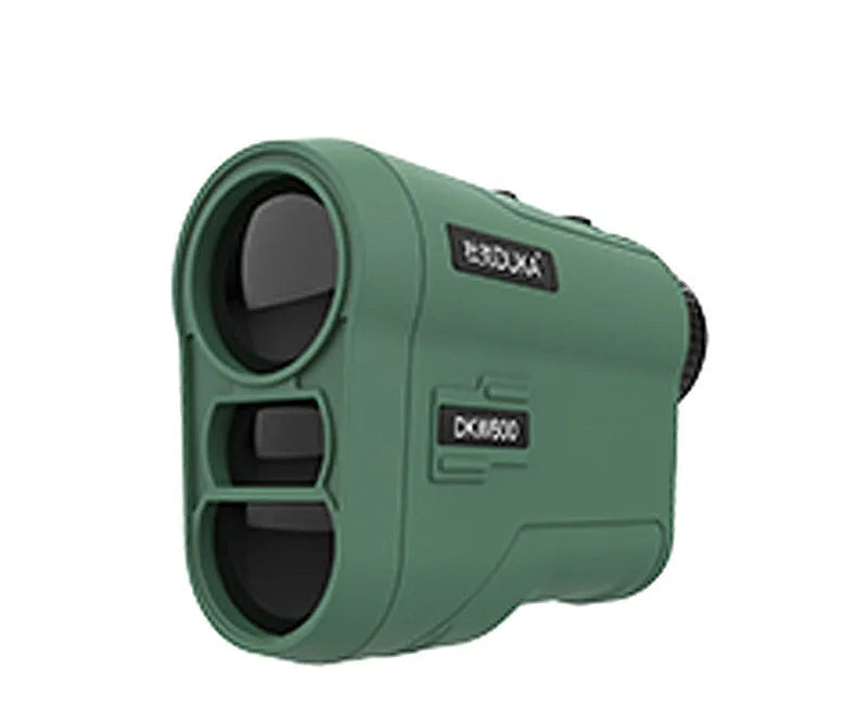 DKW model golf laser ranging telescope for outdoor distance measurement on the course.