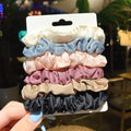 20-piece children's hair ring and hair rope set in autumn and macaron colours.
