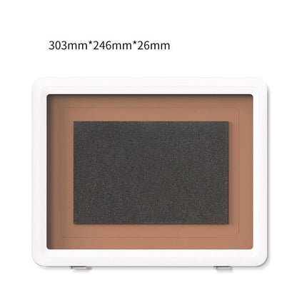 Waterproof wall-mounted phone case with anti-fog technology, fits phones up to 6.8 inches