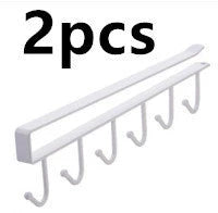 A stylish and durable wrought iron hook for versatile storage in the kitchen, wardrobe, or office - perfect for the modern Kiwi home.