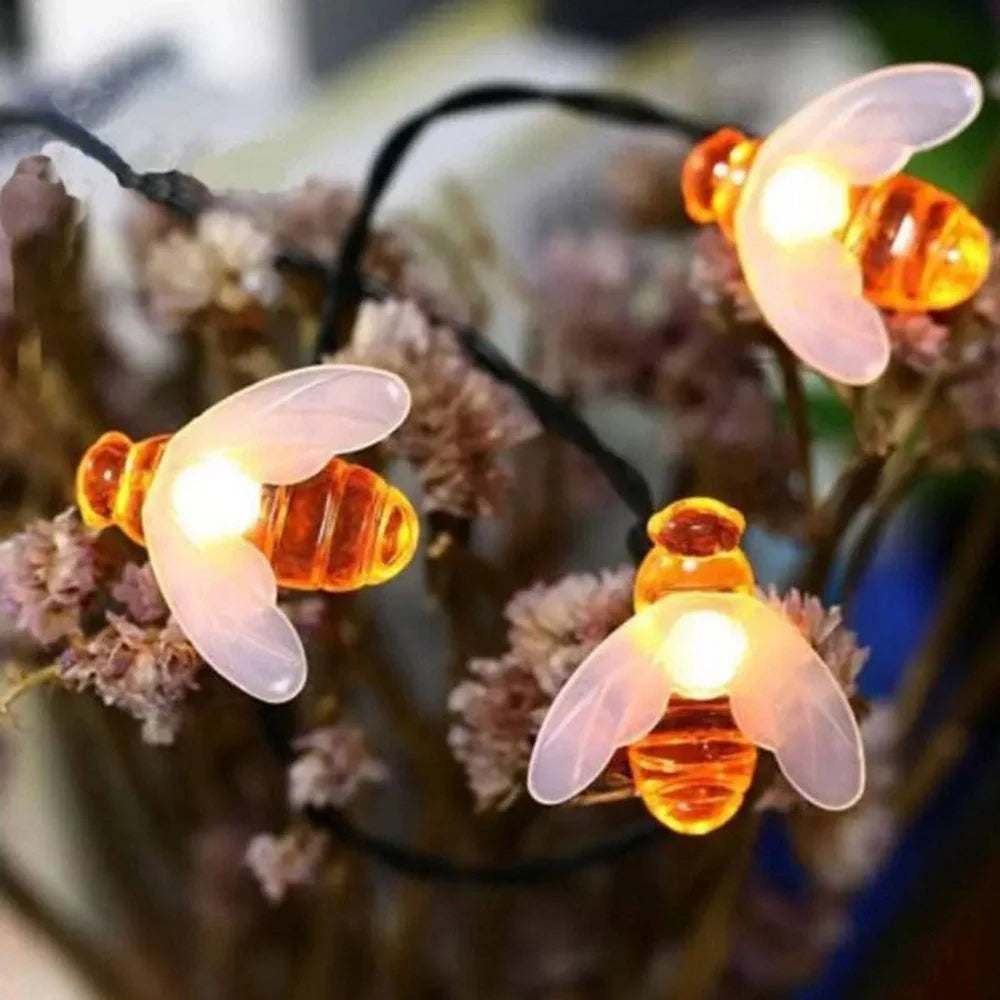 LED solar fairy lights for outdoor and indoor decoration, available in four lengths