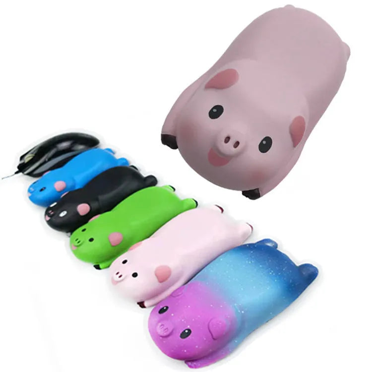 130x70mm mouse pad wrist rest with PU leather surface and non-slip base in multiple colour options