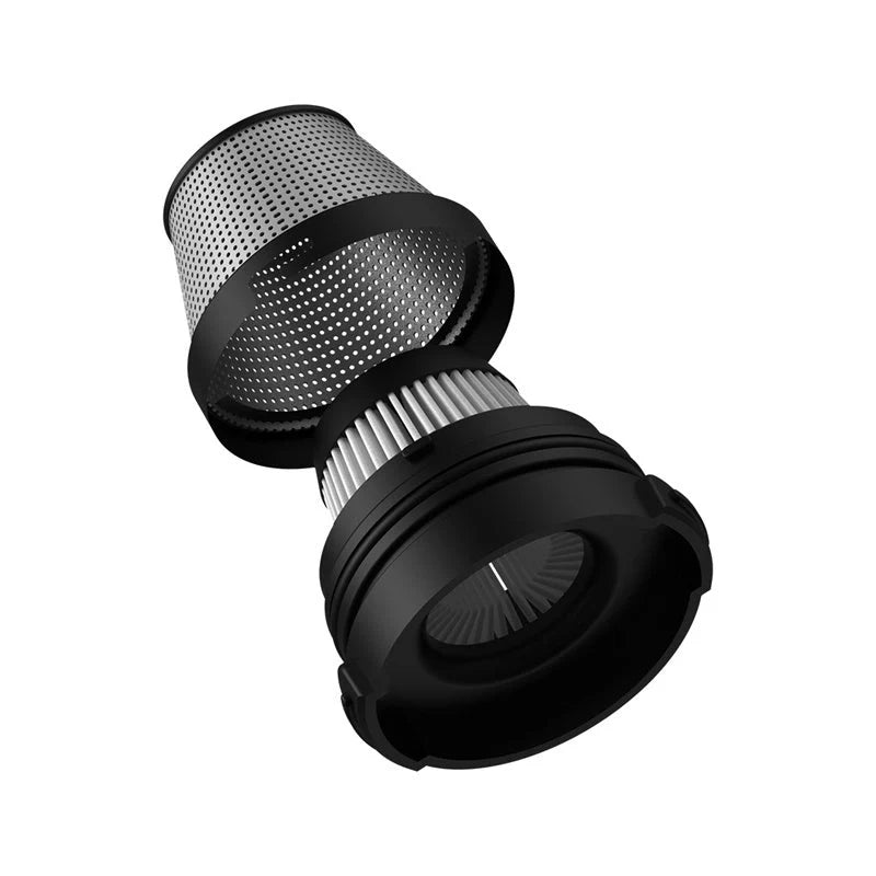 Smart handheld vacuum cleaner with high suction and flat nozzle for precise cleaning