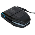 Portable folding mini electric iron with temperature control dial