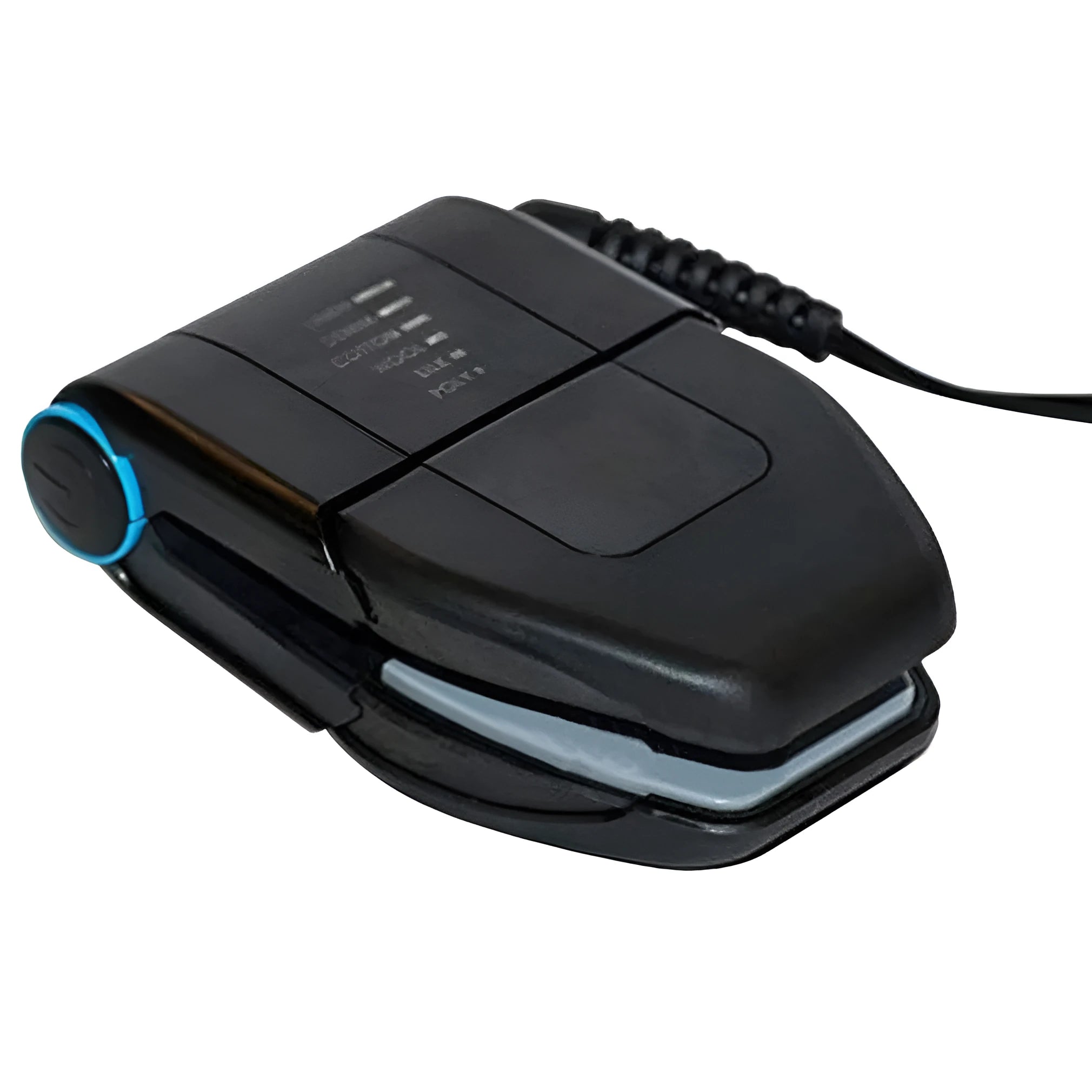 Portable folding mini electric iron with temperature control dial