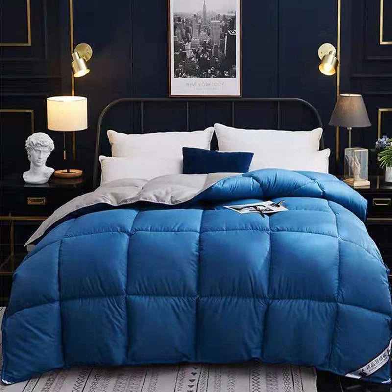 Goose Down Duvet for winter warmth in various colours and sizes