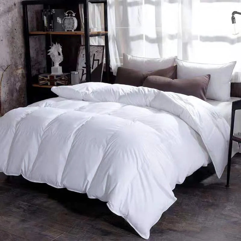 Goose Down Duvet for winter warmth in various colours and sizes