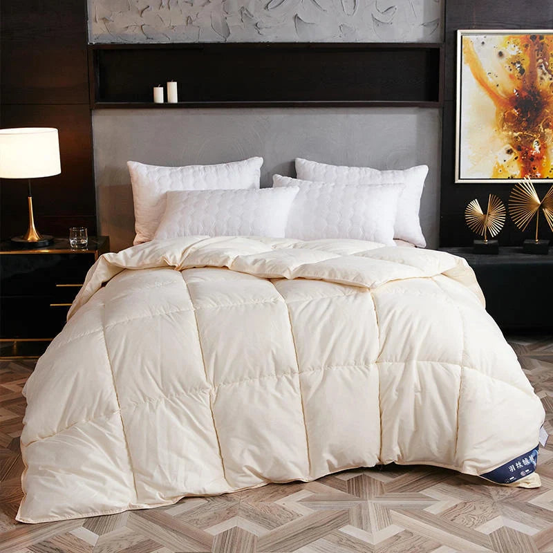 Goose Down Duvet for winter warmth in various colours and sizes