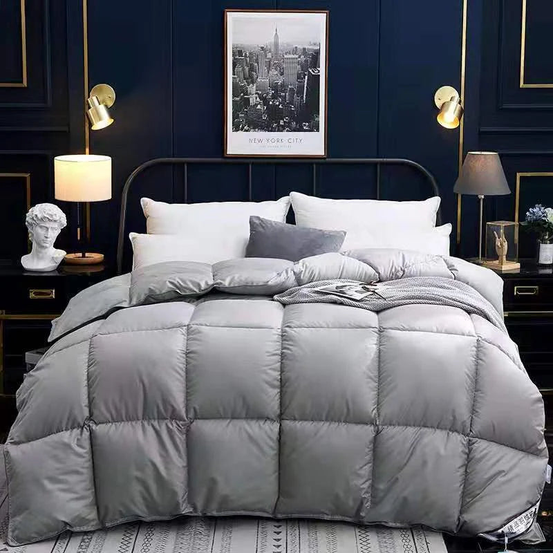 Goose Down Duvet for winter warmth in various colours and sizes