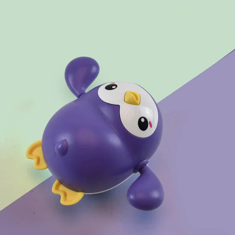 Splashing Fun with Adorable Wind-Up Penguin Bath Toy