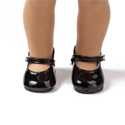American Girl Doll shoes in various colours, made from durable PU/Polyurethane