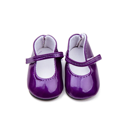 American Girl Doll shoes in various colours, made from durable PU/Polyurethane