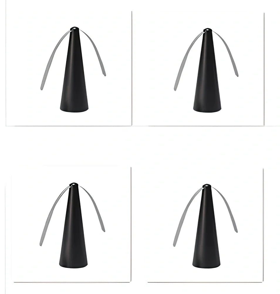 Compact USB fly repellent fan with ABS housing for tabletop insect protection