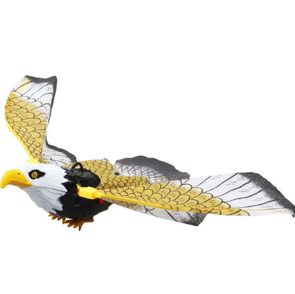 Interactive hanging eagle cat toy for active play and mental stimulation