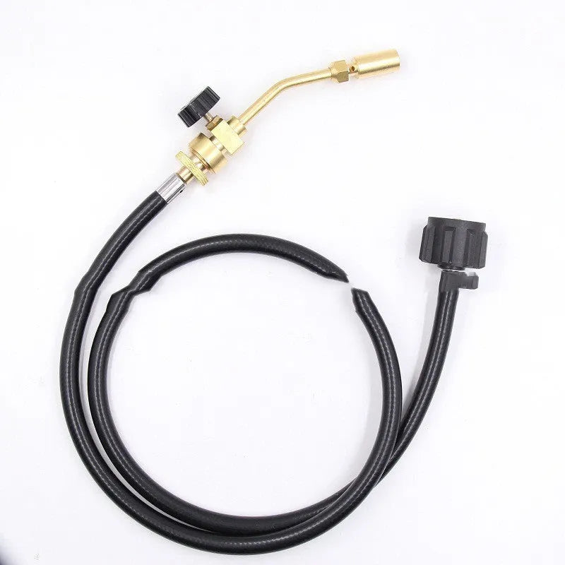 Propane welding gun pen flame brass torch photo colour oxygen-free high temperature