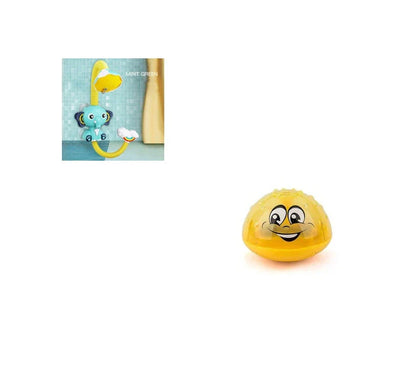 Elephant model electric water spray toy for kids bath time fun