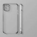 TPU electroplating straight edge solid colour mobile phone case for iPhone 13 and 12 Pro