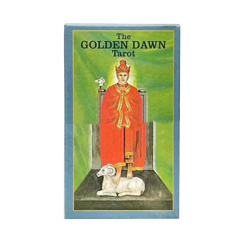 Golden Dawn Tarot Oracle Cards English Version with vivid designs for party entertainment