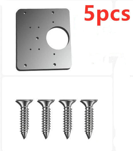 Stainless steel hinge repair installation device for furniture frames
