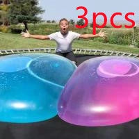 Colorful extra-large inflatable bubble balls in various sizes and vibrant hues, perfect for parties and outdoor fun