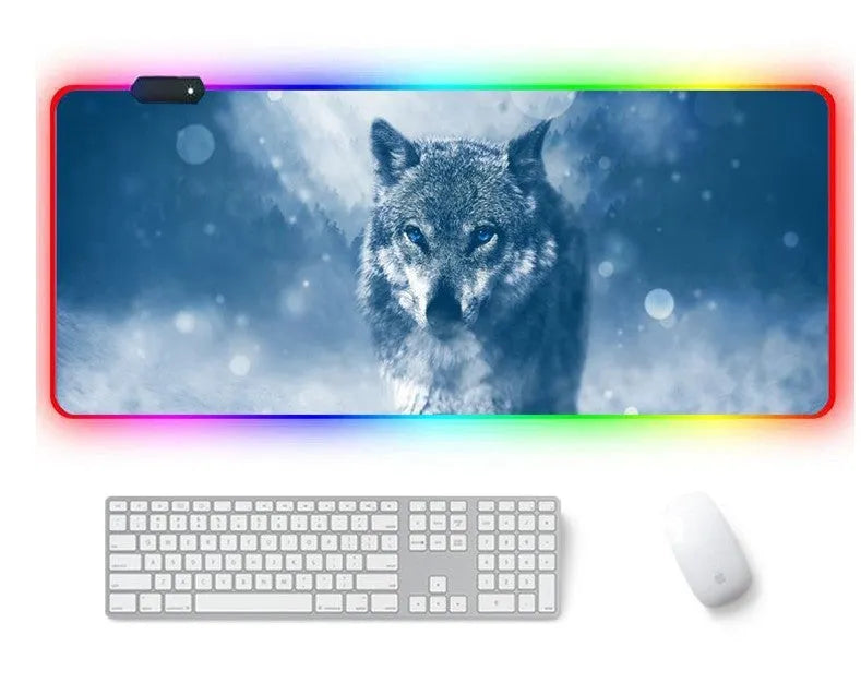 Colourful skull pattern mouse pad for gaming keyboard and e-sports with symphony design