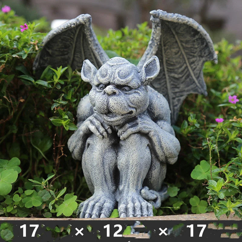 Resin animal garden ornaments in various designs, perfect for outdoor decoration