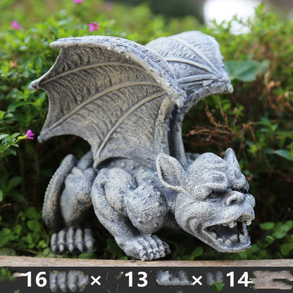 Resin animal garden ornaments in various designs, perfect for outdoor decoration
