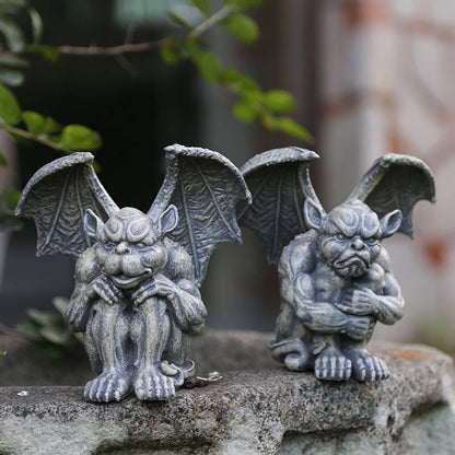 Resin animal garden ornaments in various designs, perfect for outdoor decoration