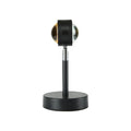 Black USB dual-head sunset rainbow projection lamp for bedroom with touch control
