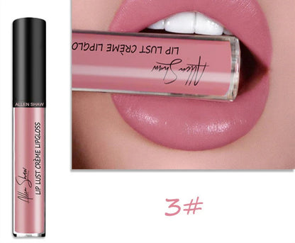 Silky Mineral Lip Gloss in vibrant colours, perfect for healthy, glossy lips.