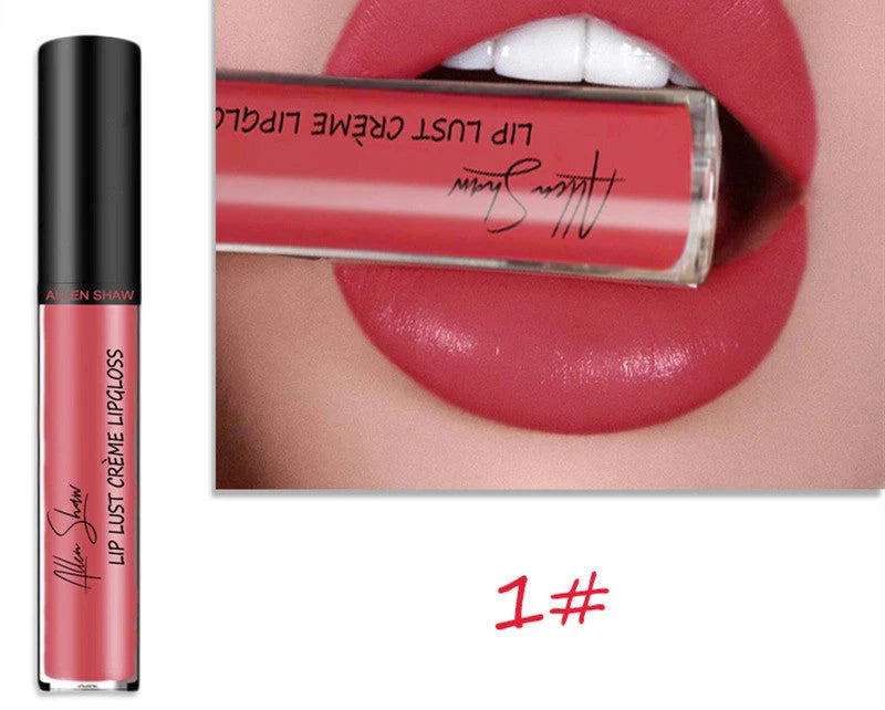 Silky Mineral Lip Gloss in vibrant colours, perfect for healthy, glossy lips.