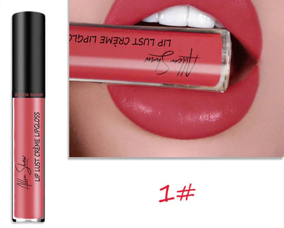 Silky Mineral Lip Gloss in vibrant colours, perfect for healthy, glossy lips.
